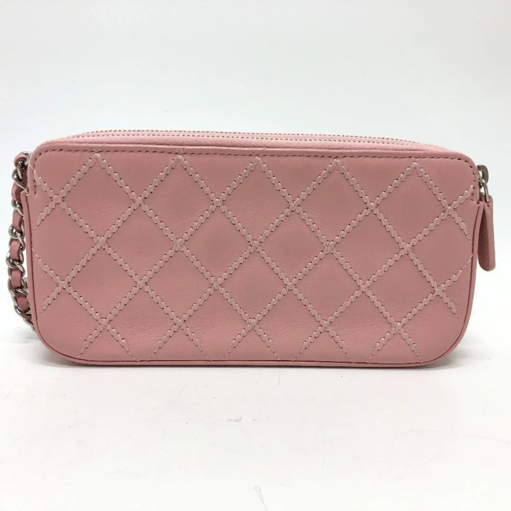 CHANEL Pink Shoulder Bag